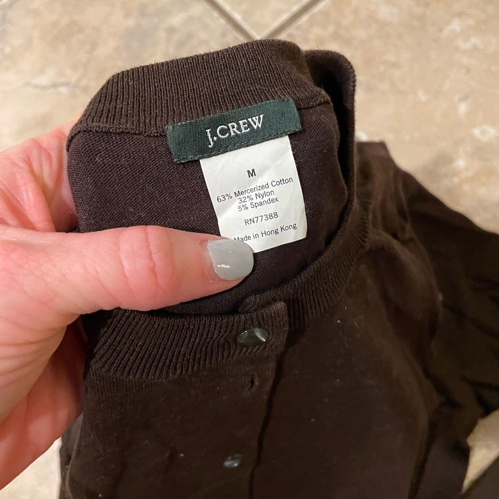 Jcrew Ls Button Down Cardigans Szm Three (3) Card… - image 6